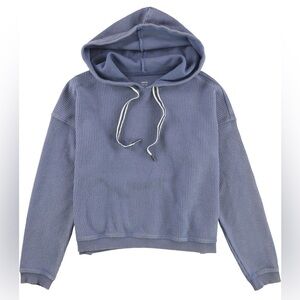 Aerie NWT Love Corded Cropped Hoodie